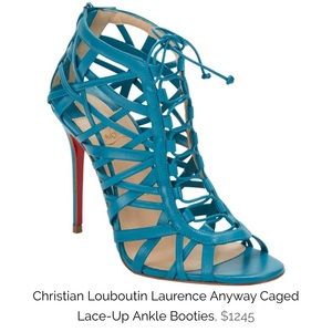 Christian Louboutin Laurence Anyway Cage Heels 39